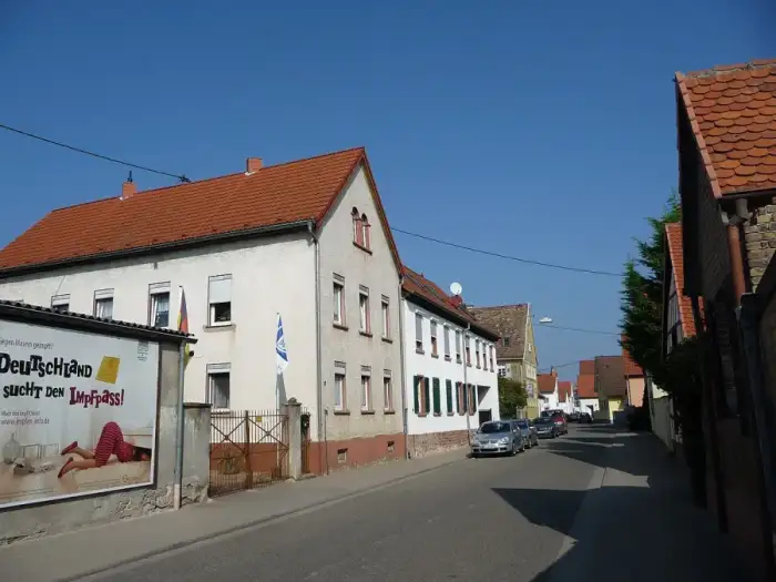 Hamm am Rhein, Ausschnitt